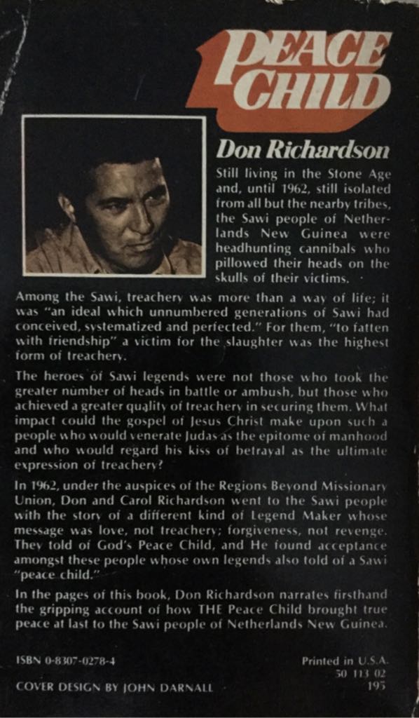 Peace Child  book collectible - Main Image 2