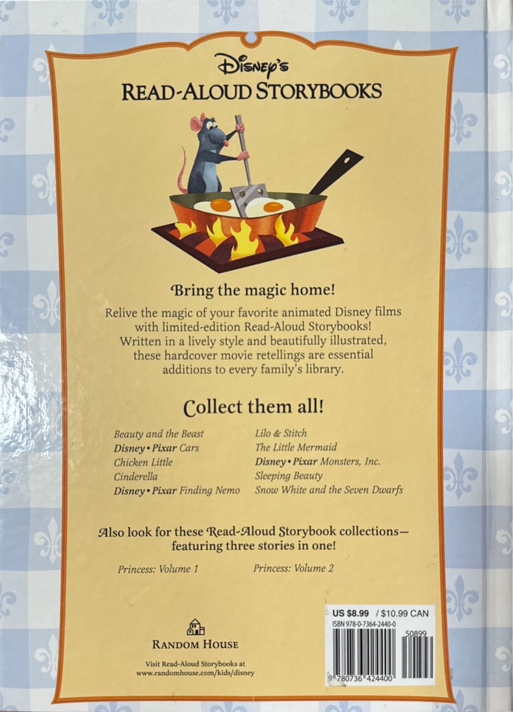 Disney/Pixar: Ratatouille - DVD (Random House Digital, Inc.) book collectible [Barcode 9780736424400] - Main Image 2