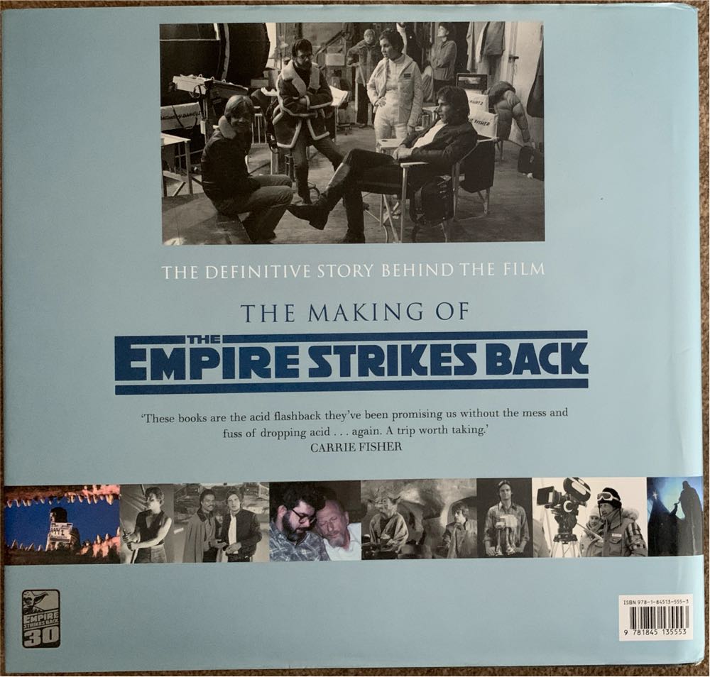 Star Wars: Making Of The Empire Strikes Back, The - J. W. Rinzler (Aurum - Hardcover) book collectible [Barcode 9781845135553] - Main Image 2