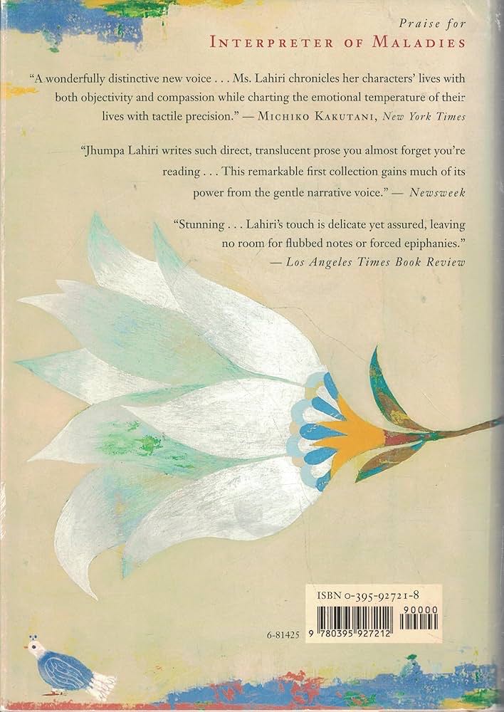 The Namesake - Jhumpa Lahiri (First Mariner Books - Paperback) book collectible [Barcode 9780618485222] - Main Image 2