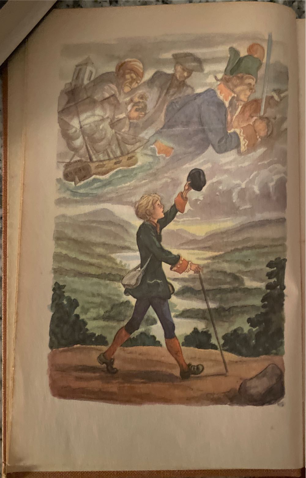 Kidnapped - Robert Louis Stevenson (The World Publishing Company - Hardcover) book collectible [Barcode 9780448054742] - Main Image 3