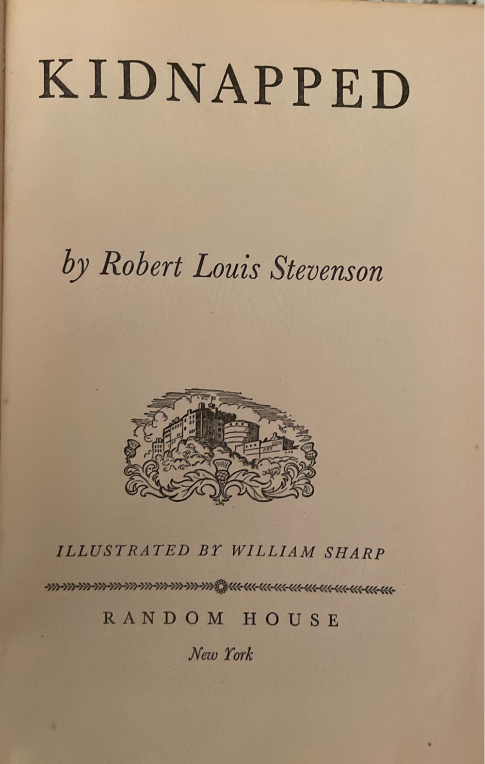 Kidnapped - Robert Louis Stevenson (The World Publishing Company - Hardcover) book collectible [Barcode 9780448054742] - Main Image 4