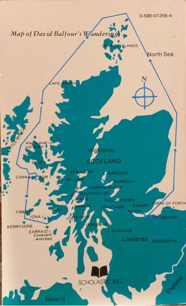 Kidnapped - Robert Louis Stevenson (- Paperback) book collectible [Barcode 9780590013567] - Main Image 2