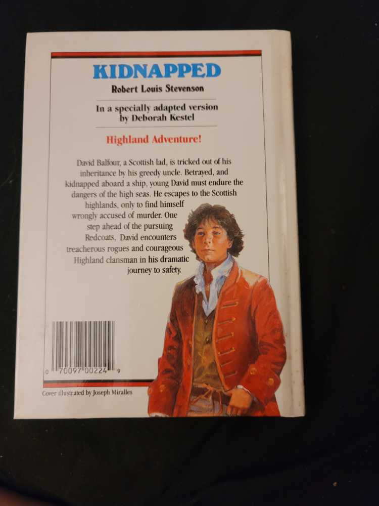 Kidnapped - Robert Louis Stevenson (- Hardcover) book collectible [Barcode 9781603400398] - Main Image 2