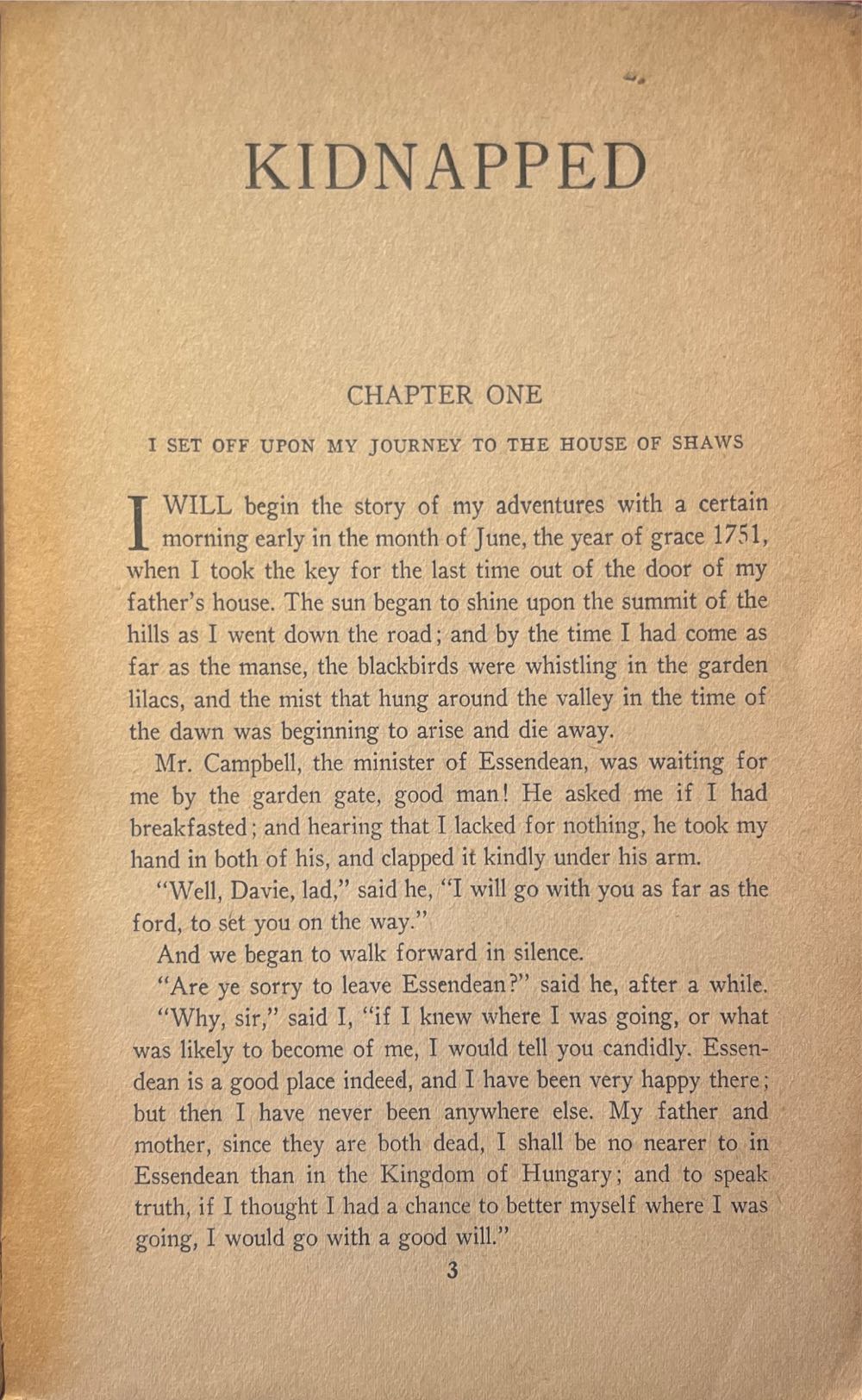Kidnapped - Robert Louis Stevenson (Whitman Publishing Co - Paperback) book collectible - Main Image 3