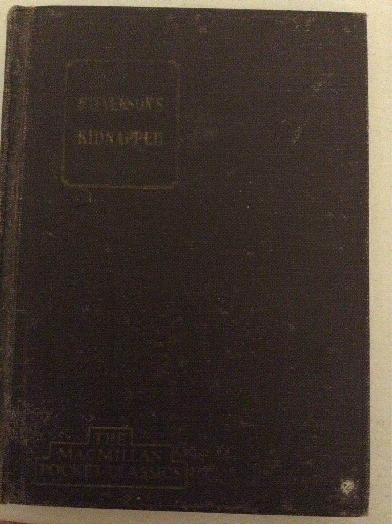Kidnapped  book collectible - Main Image 1