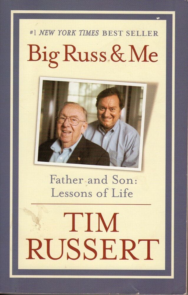 Big Russ & Me - Tim Russert (Miramax Books - Hardcover) book collectible [Barcode 9781401352080] - Main Image 4