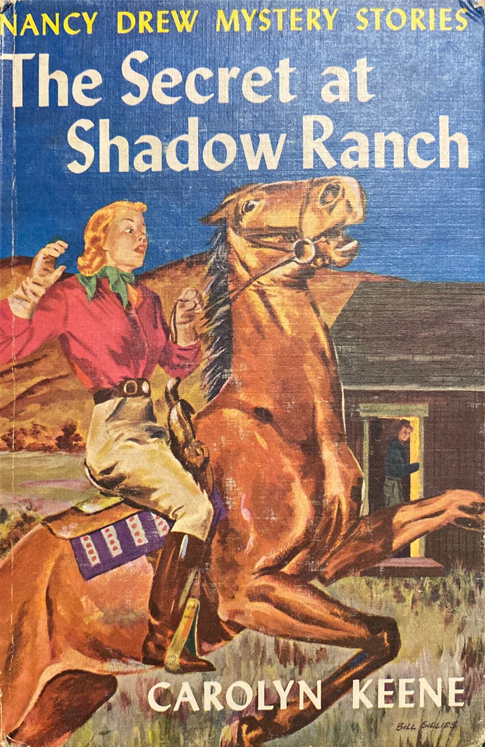 ND5(2): The Secret Of Shadow Ranch - Carolyn Keene (Grosset & Dunlap - Hardcover) book collectible [Barcode 044809505] - Main Image 2