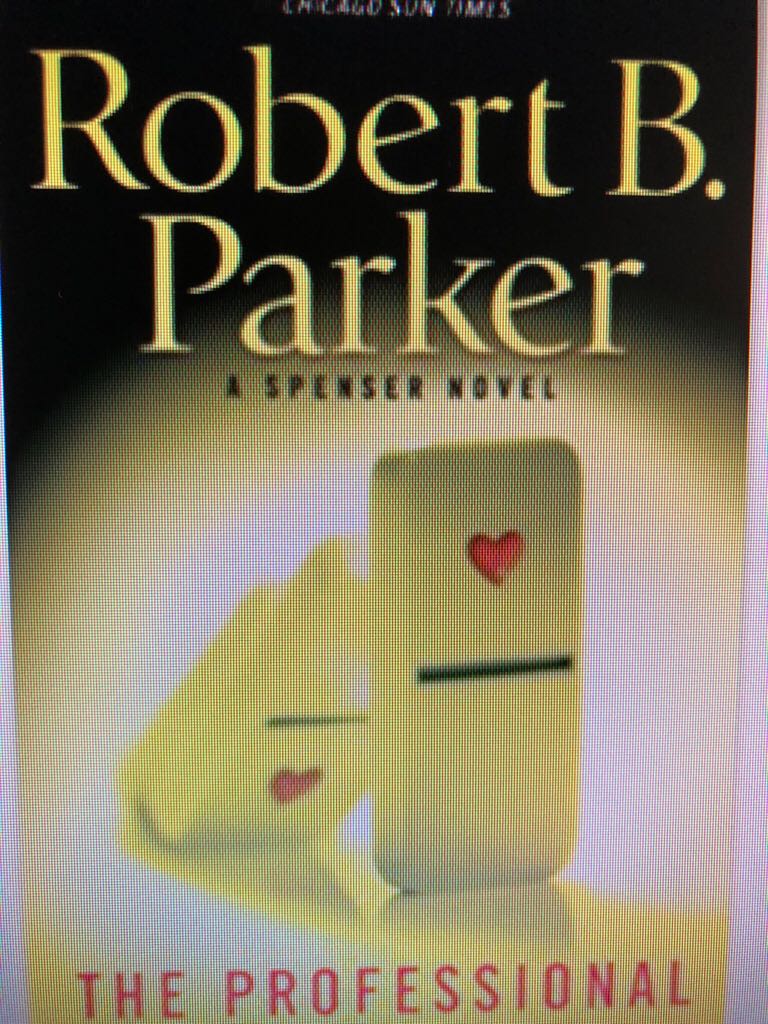 The Proffessional - Robert B parker book collectible - Main Image 1