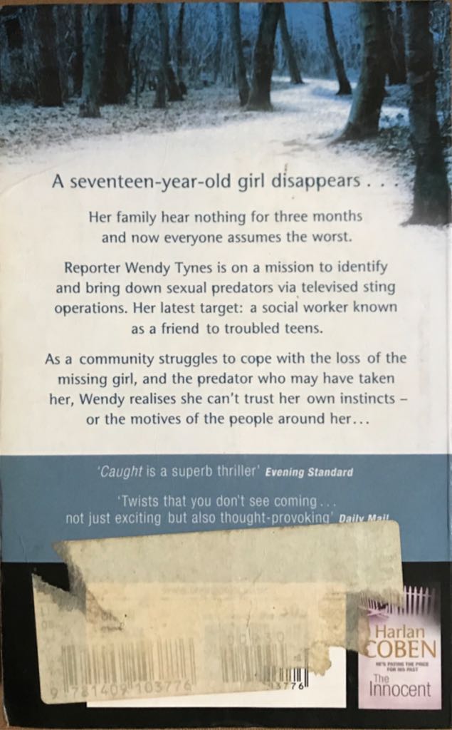 Caught - Harlan Coben (Orion Books - Paperback) book collectible [Barcode 9781409103776] - Main Image 2