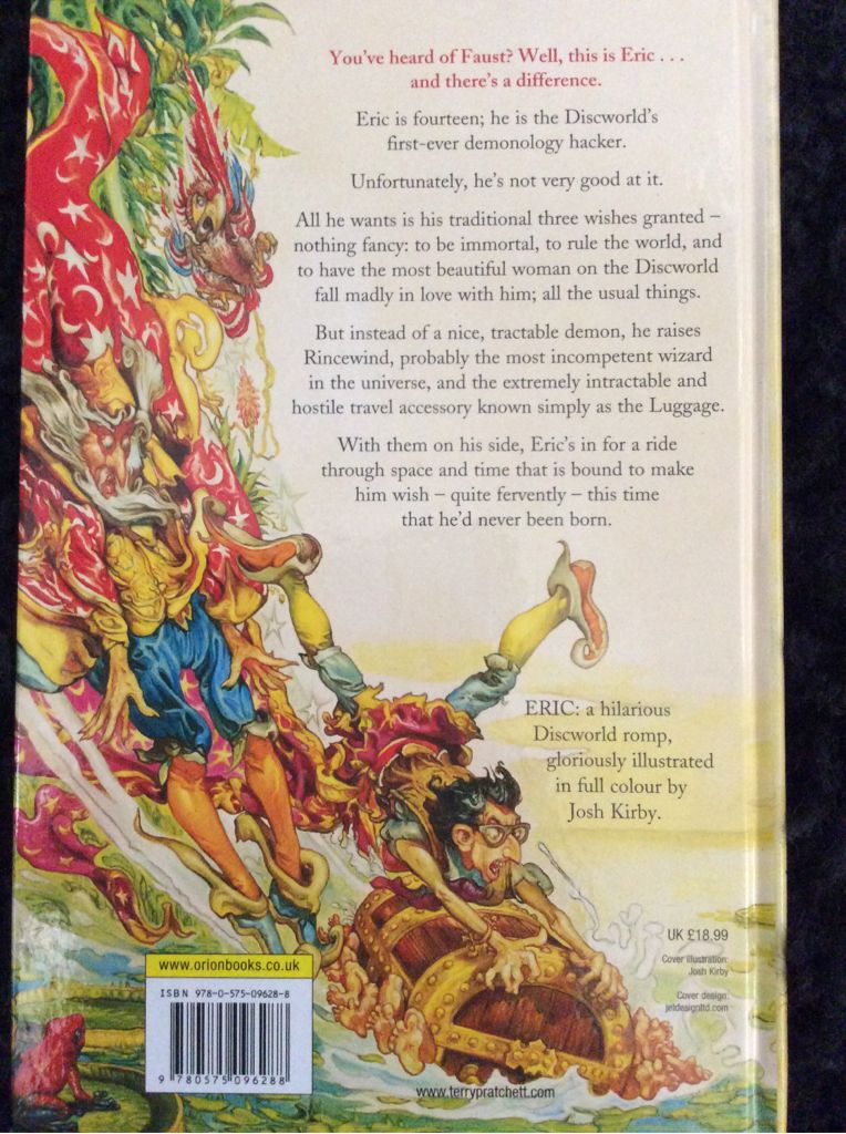 Eric - Terry Pratchett (- Hardcover) book collectible [Barcode 9780575096288] - Main Image 2