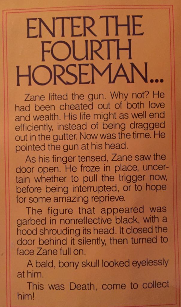 On a Pale Horse - Piers Anthony (Del Rey - Paperback) book collectible [Barcode 9780345305183] - Main Image 2