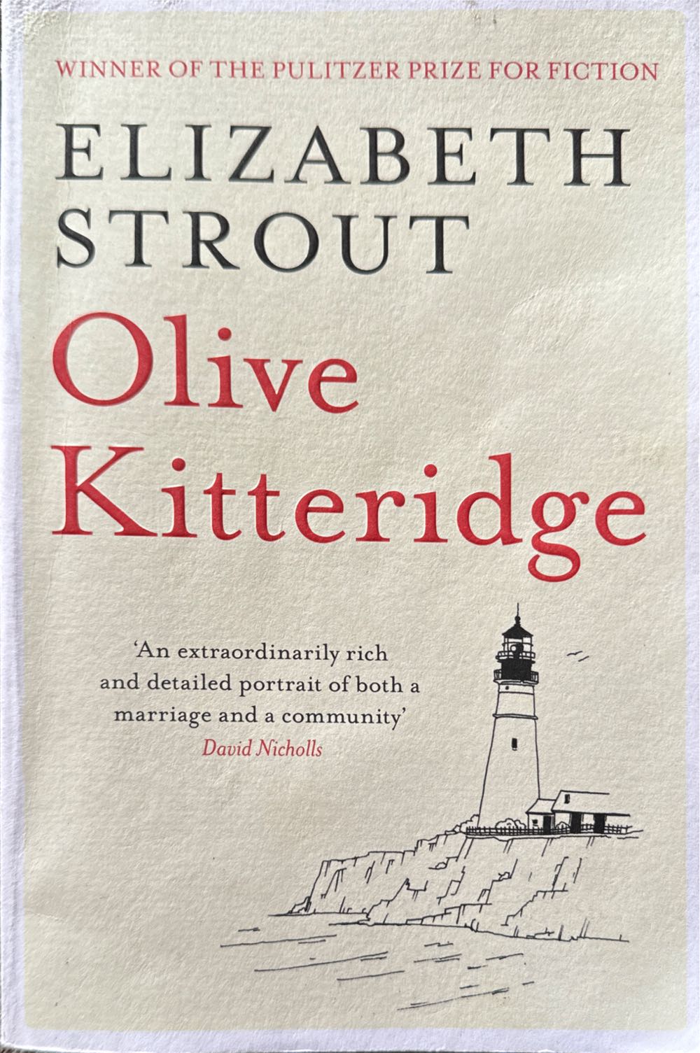 Olive Kitteridge - Elizabeth Strout book collectible [Barcode 9781849831550] - Main Image 2