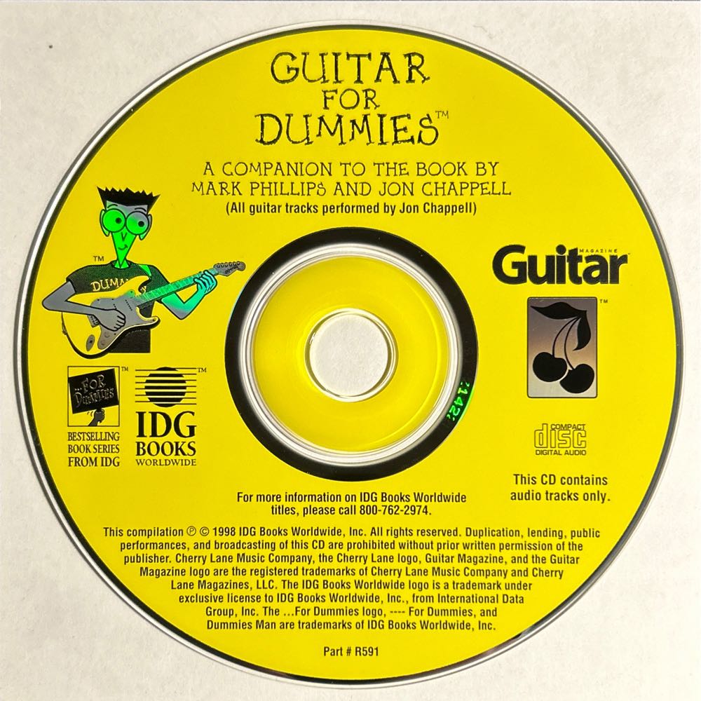 Guitar For Dummies - Mark Phillips (- Trade Paperback) book collectible [Barcode 9780764551062] - Main Image 4