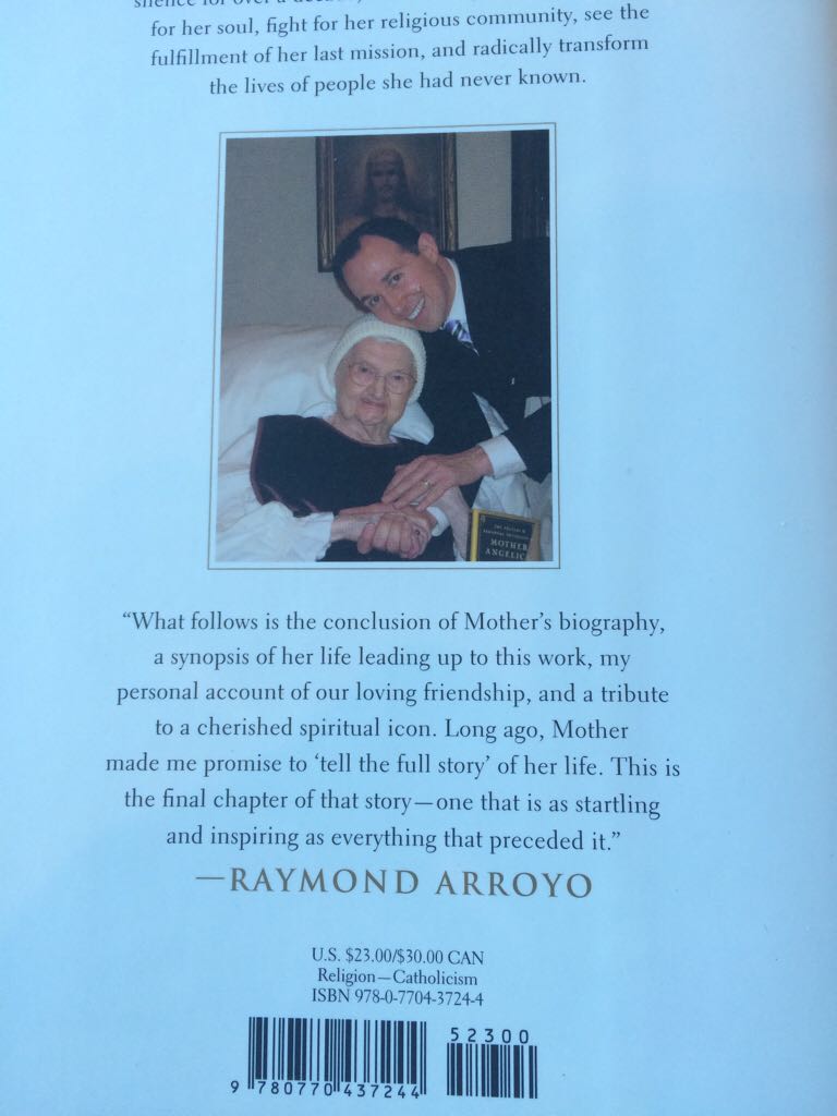 Mother Angelica - Raymond Arroyo (Image - Hardcover) book collectible [Barcode 9780770437244] - Main Image 2