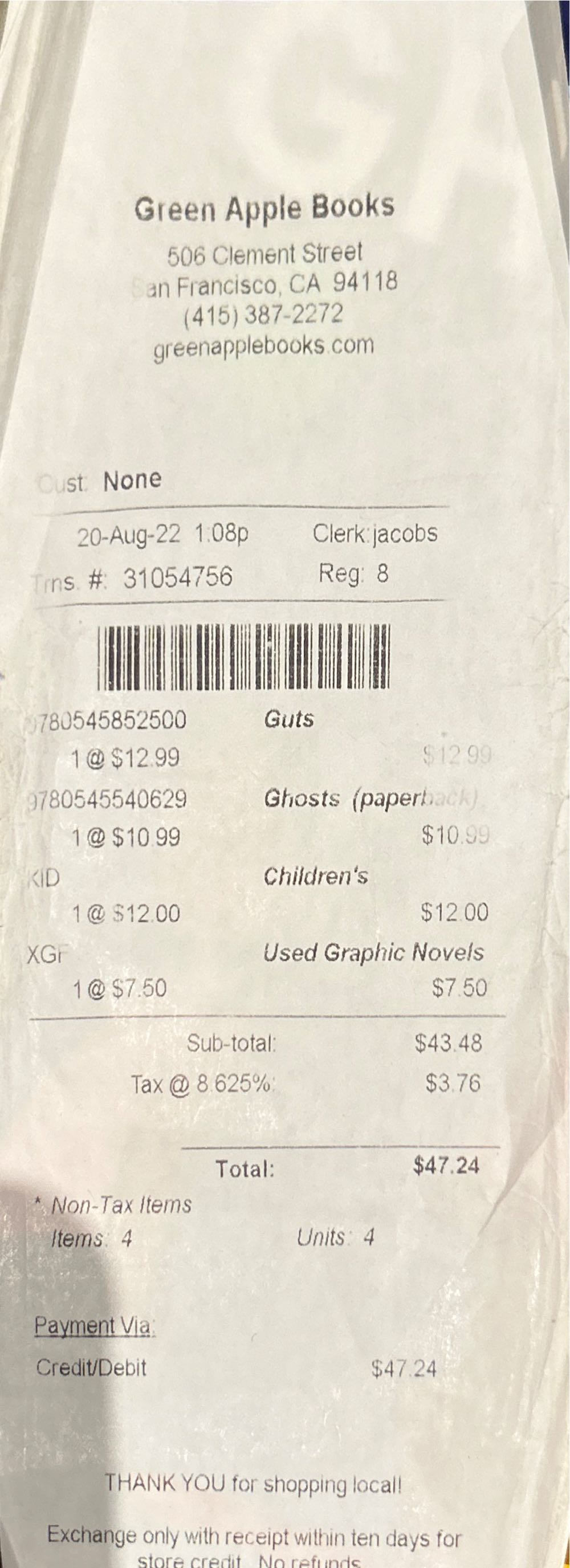 Ghosts - Raina Telgemeier (Graphix - Paperback) book collectible [Barcode 9780545540629] - Main Image 4