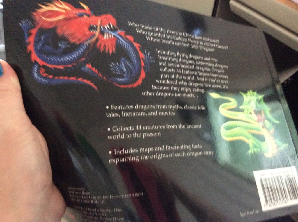 Dragons - Desmond Morris book collectible [Barcode 9780545627269] - Main Image 2