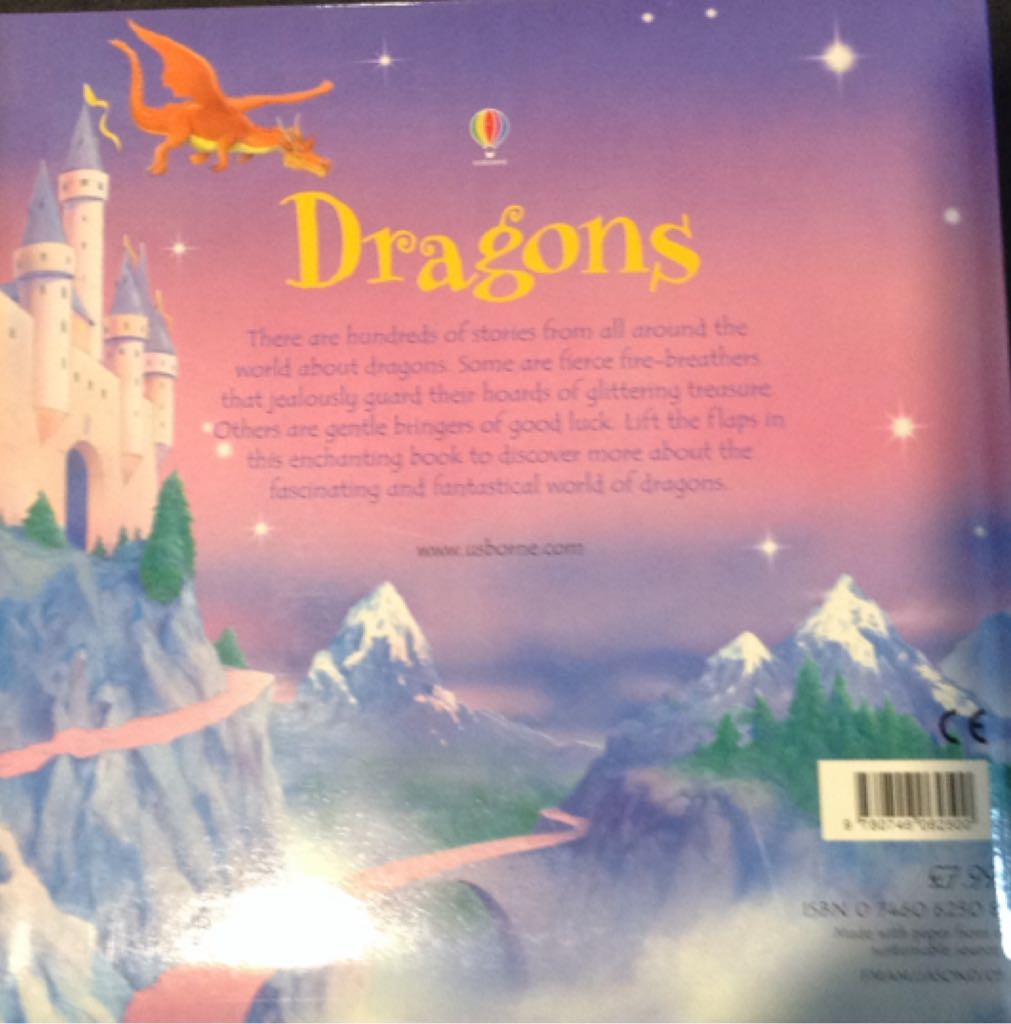 Dragons - Karl Shuker (Usborn Publishing - Hardcover) book collectible [Barcode 9780746062500] - Main Image 2