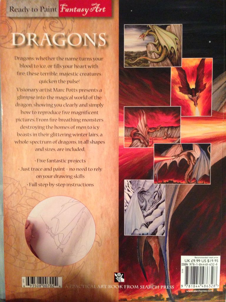Dragons - Karavis Diana (Search PressLtd - Paperback) book collectible [Barcode 9781844486328] - Main Image 2