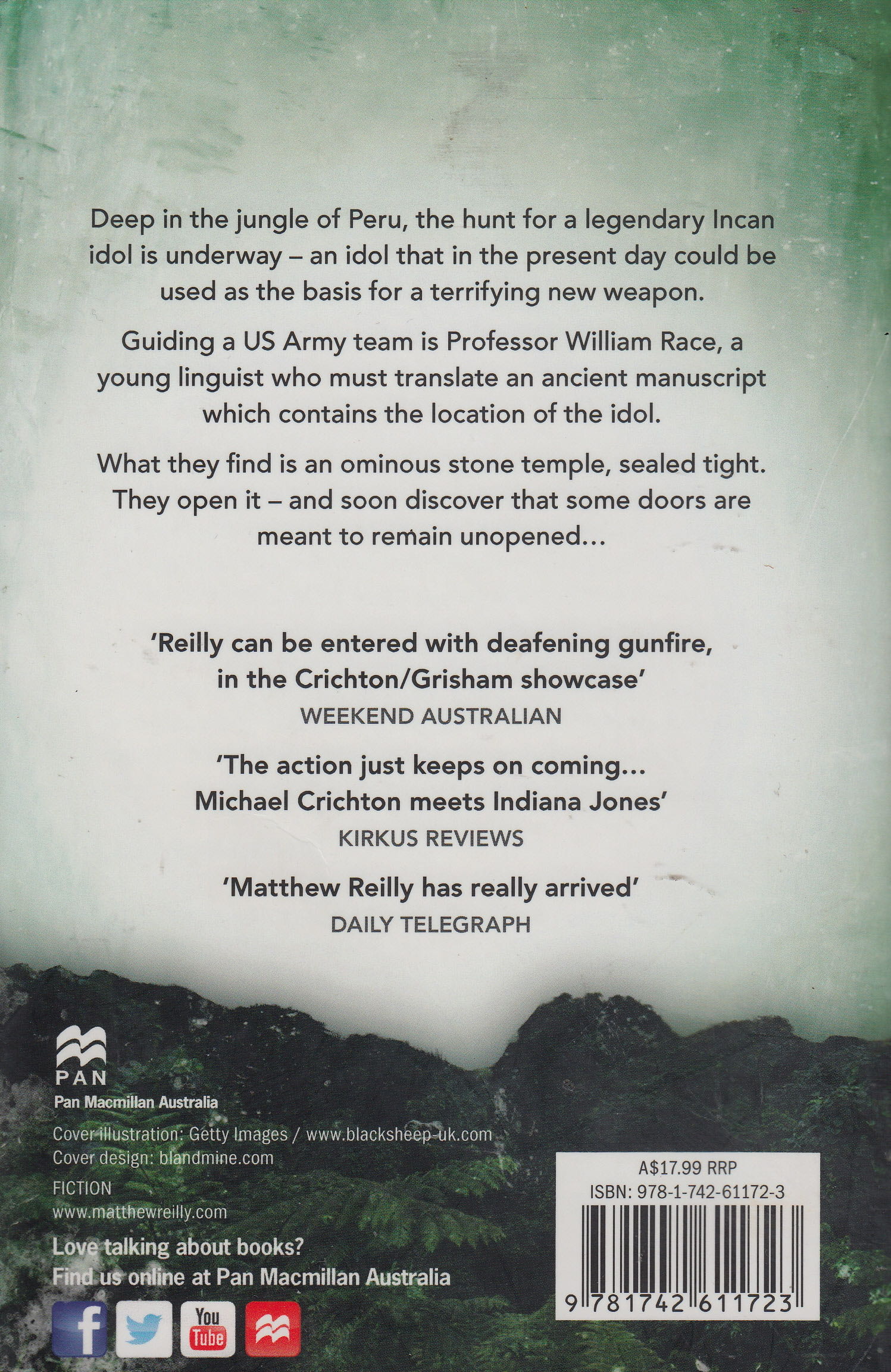 Temple - Matthew Reilly (Pan - Paperback) book collectible [Barcode 9781742611723] - Main Image 2