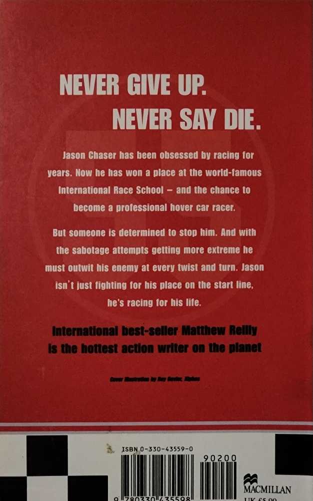 Hover Car Racer - Matthew Reilly (Paperback) book collectible [Barcode 9780330435598] - Main Image 2