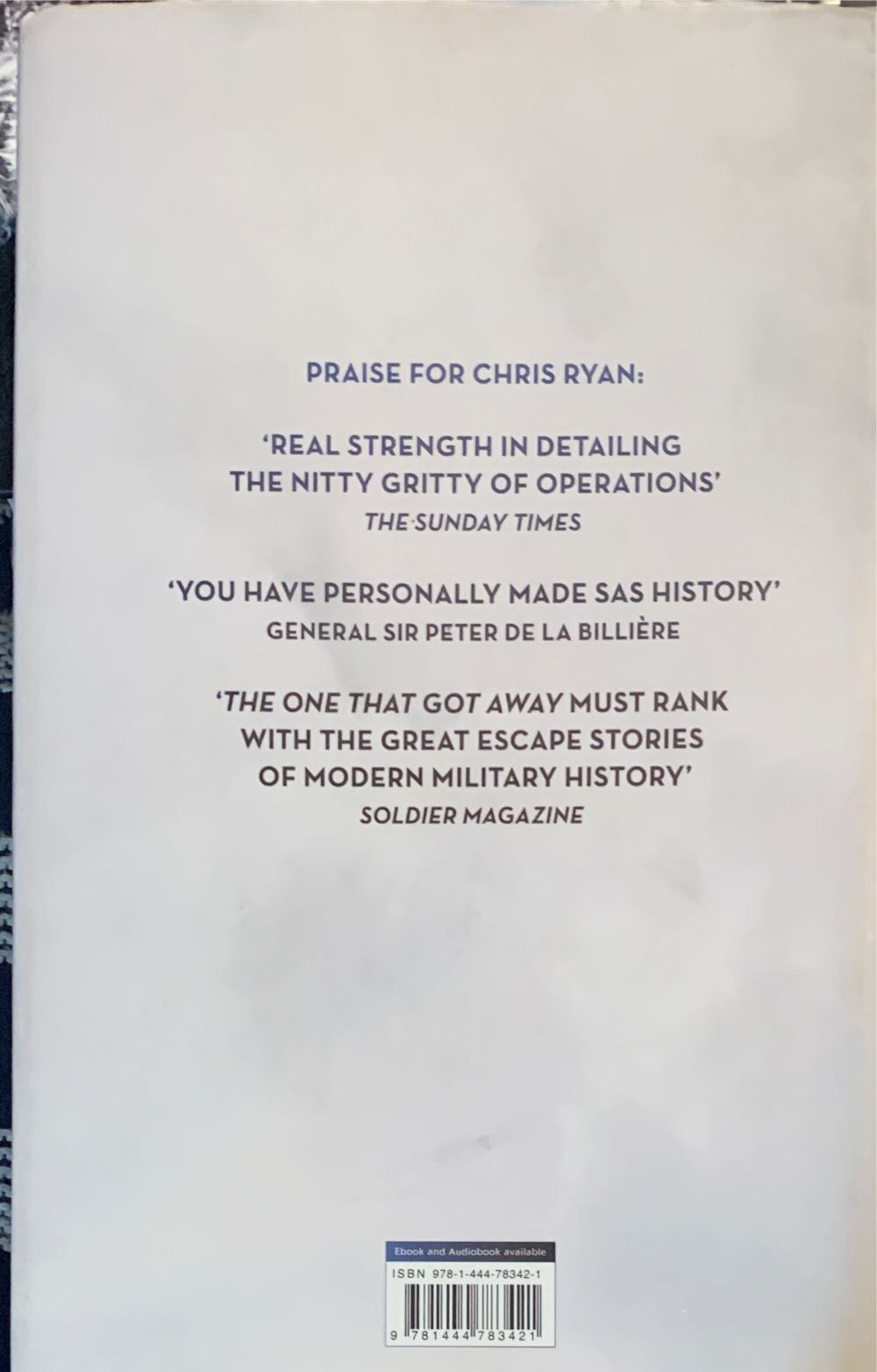 Warlord - Chris Ryan (Coronet - Hardcover) book collectible [Barcode 9781444783421] - Main Image 2