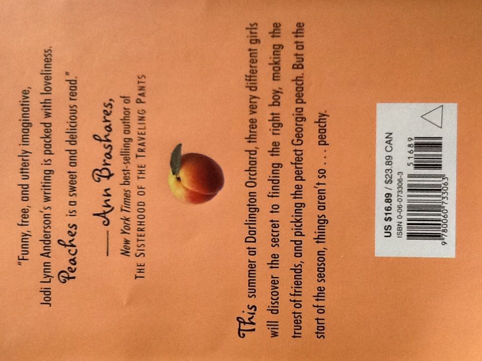 Peaches - Lynn Anderson (Harper Collins - Hardcover) book collectible [Barcode 9780060733063] - Main Image 2