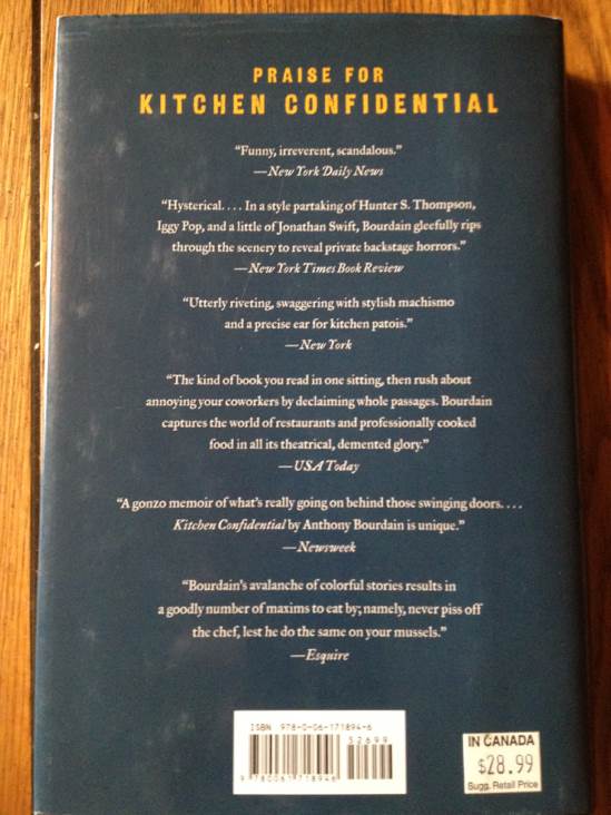 Medium Raw - Anthony Bourdain (Ecco - Hardcover) book collectible [Barcode 9780061718946] - Main Image 2