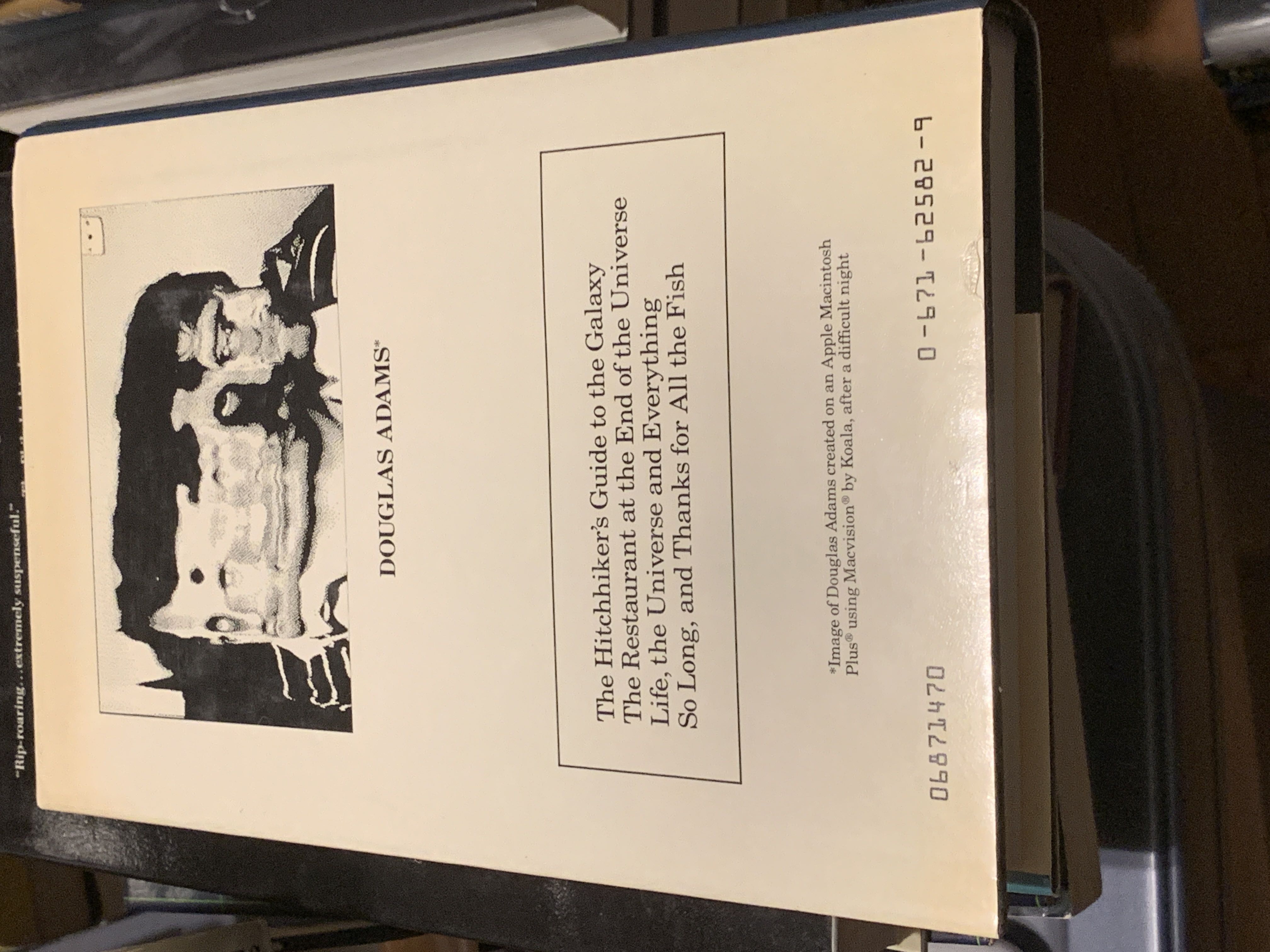 Dirk Gently’s Holistic Detective Agency - Douglas Adams (A Simon & Schuster Company - Hardcover) book collectible [Barcode 0671625829] - Main Image 2