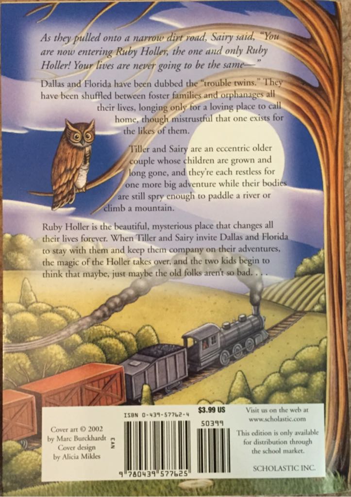 Ruby Holler - Sharon Creech (Scholastic - Paperback) book collectible [Barcode 9780439577625] - Main Image 2