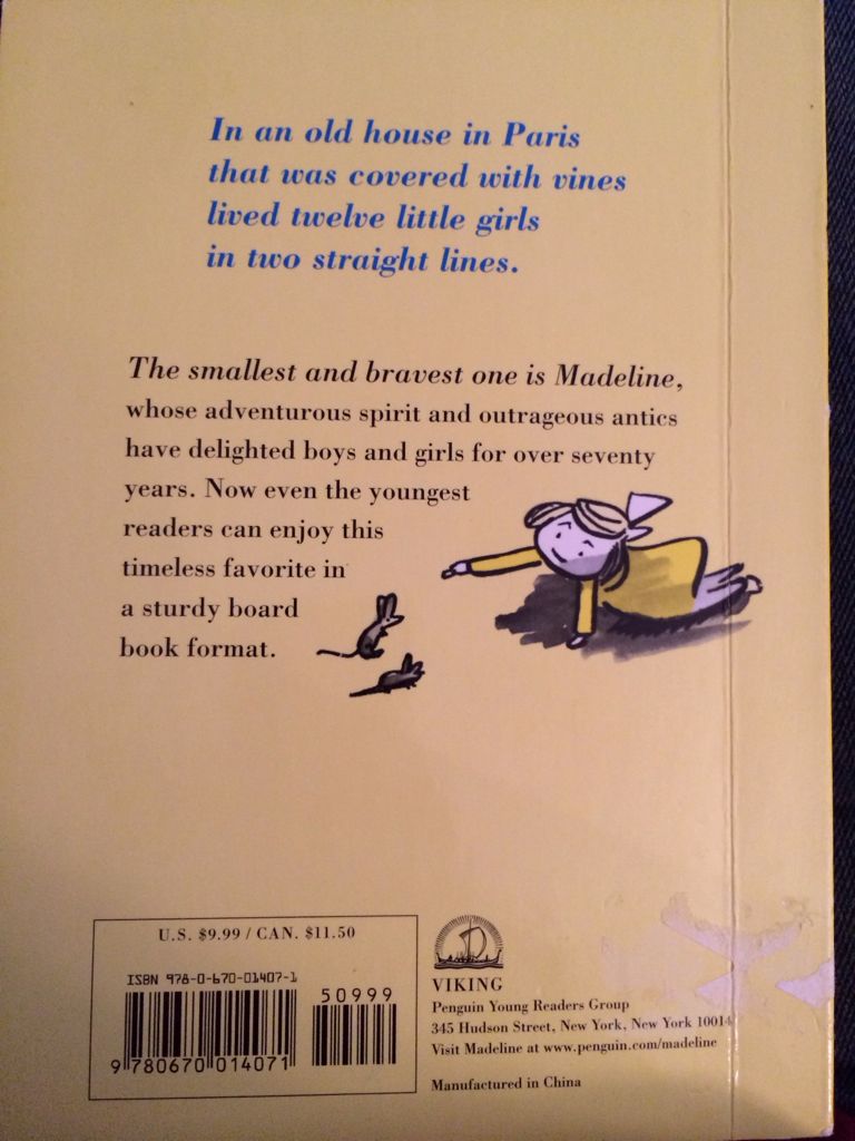 Madeline - Ludwig Bemelmans (Penguin Young Readers Group - Hardcover) book collectible [Barcode 9780670014071] - Main Image 2