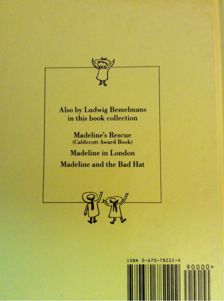 Madeline S7- Madeline - Ludwig Bemelans (Hardcover) book collectible [Barcode 9780670782222] - Main Image 2