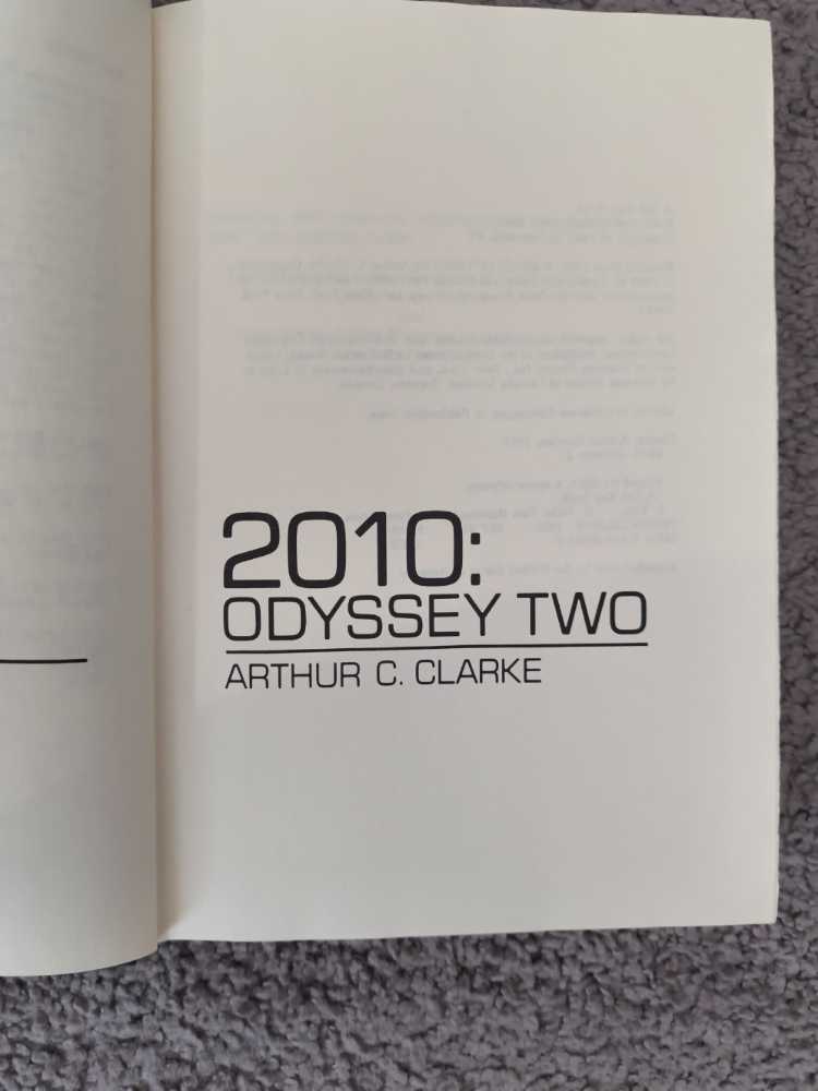 2010: Odyssey Two - Arthur C. Clarke (Del Rey - Hardcover) book collectible [Barcode 0345303059] - Main Image 2