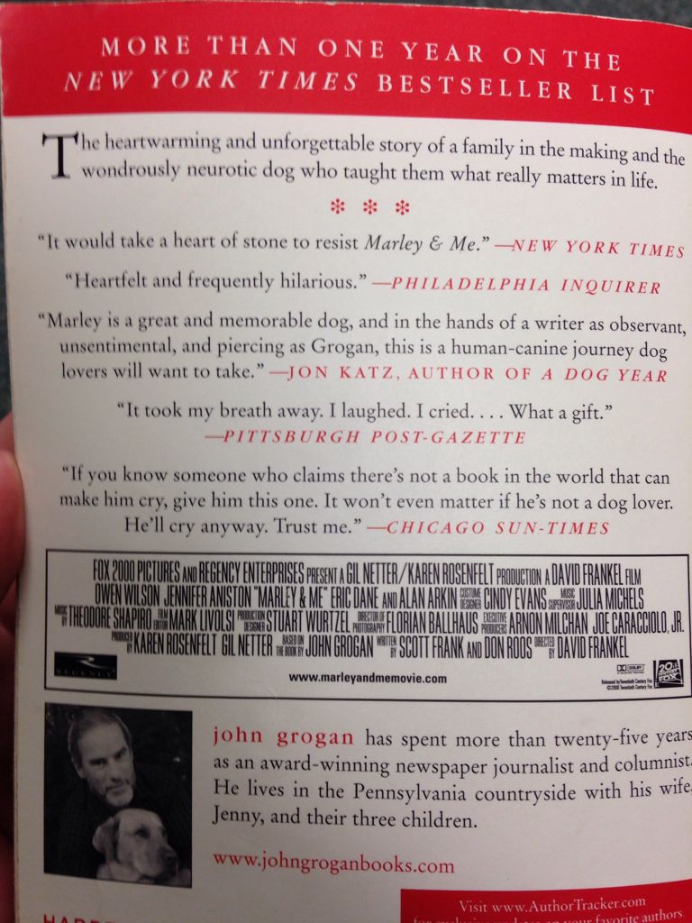 Marley and me - John Grogan (HarperCollins - Paperback) book collectible [Barcode 9780061718656] - Main Image 2