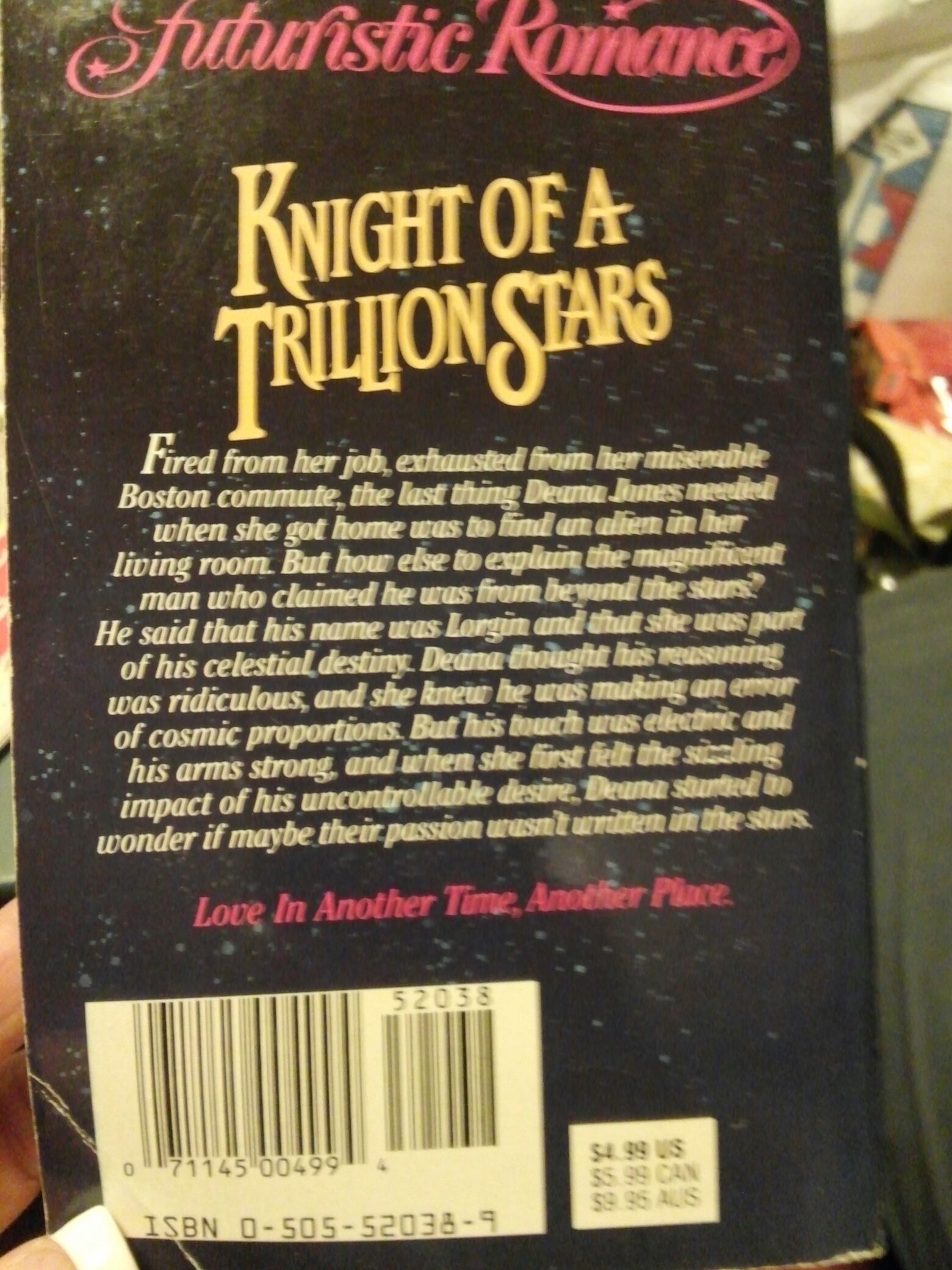 Knight Of A Trillion Stars - Dara Joy book collectible [Barcode 9780505520388] - Main Image 2