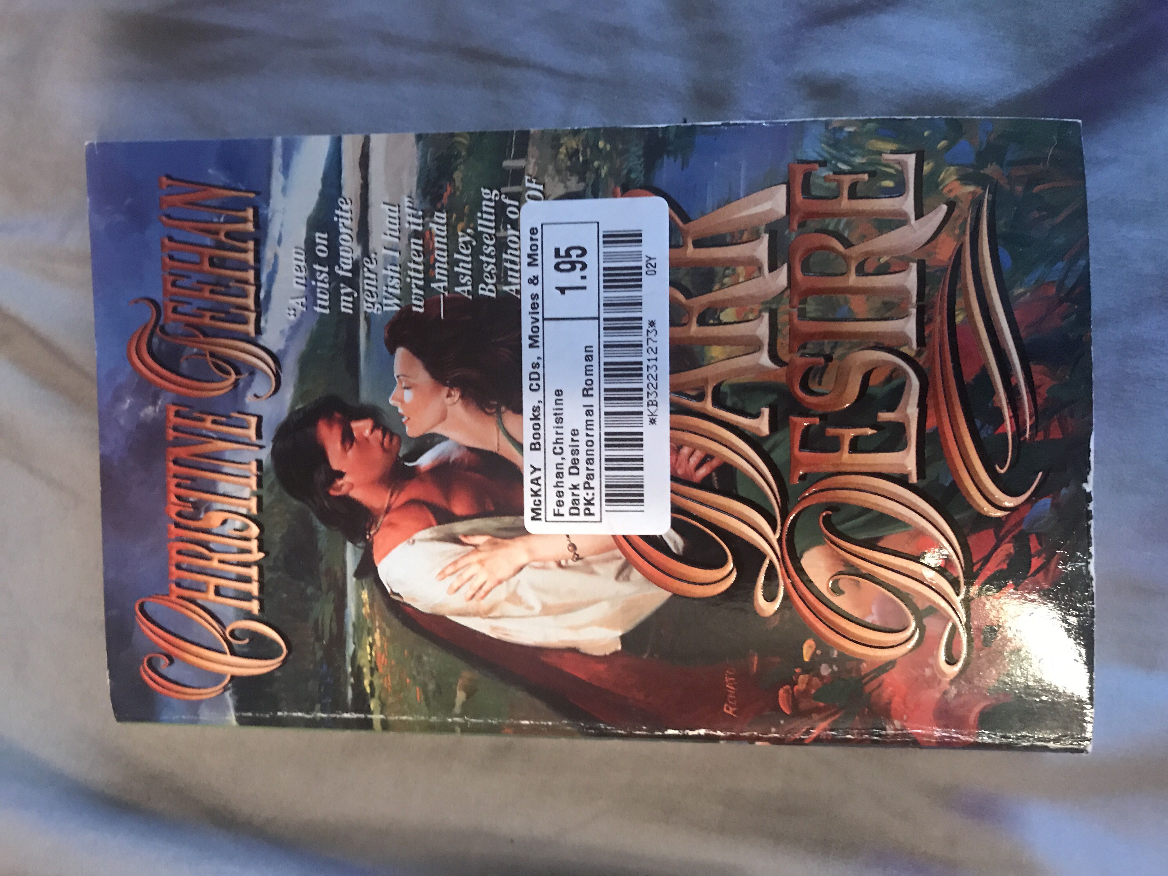 Dark Desire - Christine Feehan (Love Spell Paranormal Romance - Paperback) book collectible [Barcode 9780505523549] - Main Image 4