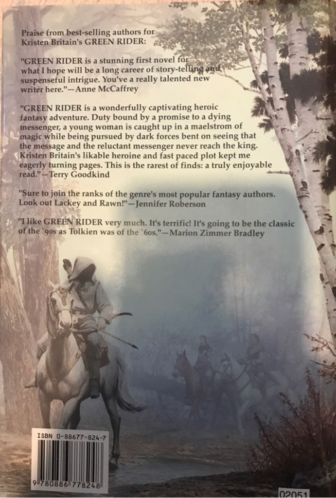 First Rider’s Call - Kristen Britain (D A W Books, Incorporated - Hardcover) book collectible [Barcode 9780756402099] - Main Image 2