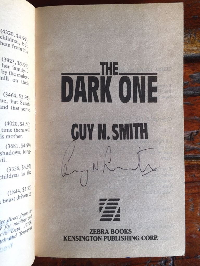 The Dark One  (Paperback) book collectible - Main Image 2
