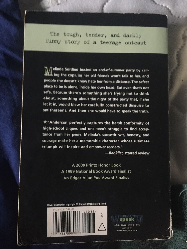 Speak - Halse Anderson (Paperback) book collectible - Main Image 2