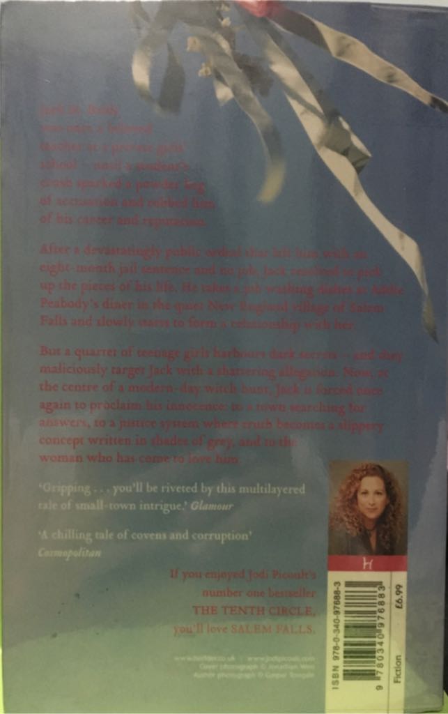 Salem Falls - Jodi Picoult (Hodder & Stoughton - Paperback) book collectible [Barcode 9780340976883] - Main Image 2