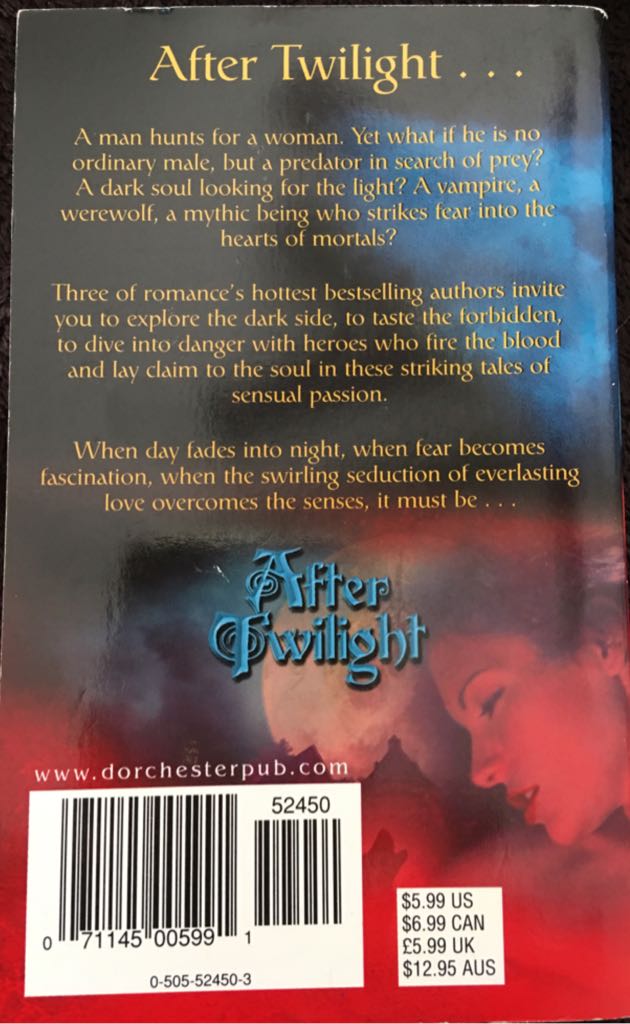 After Twilight - Christine Feehan (Love Spell - Paperback) book collectible [Barcode 9780505524508] - Main Image 2