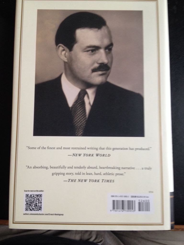 The Sun Also Rises - Ernest Hemingway (Simon and Schuster - Hardcover) book collectible [Barcode 9781476739953] - Main Image 2