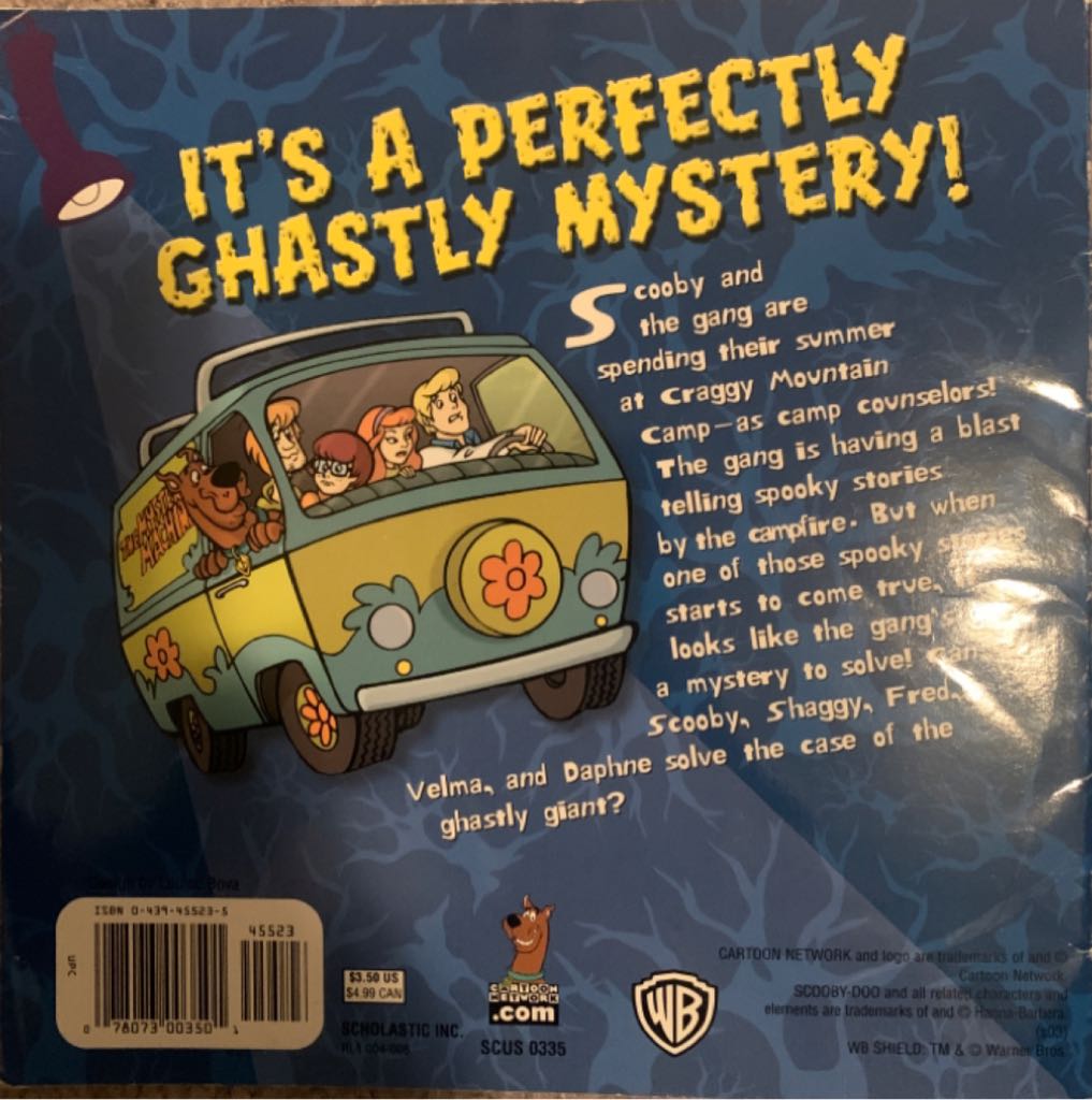 Scooby Doo And The Ghastly Giant - Jesse Leon McCann (Scholastic Inc. - Paperback) book collectible [Barcode 9780439455237] - Main Image 2