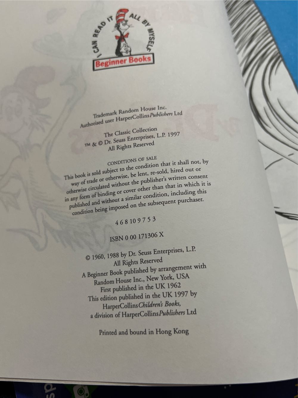 Green Eggs And Ham - Dr. Seuss (HarperCollins - Paperback) book collectible [Barcode 9780001713062] - Main Image 3