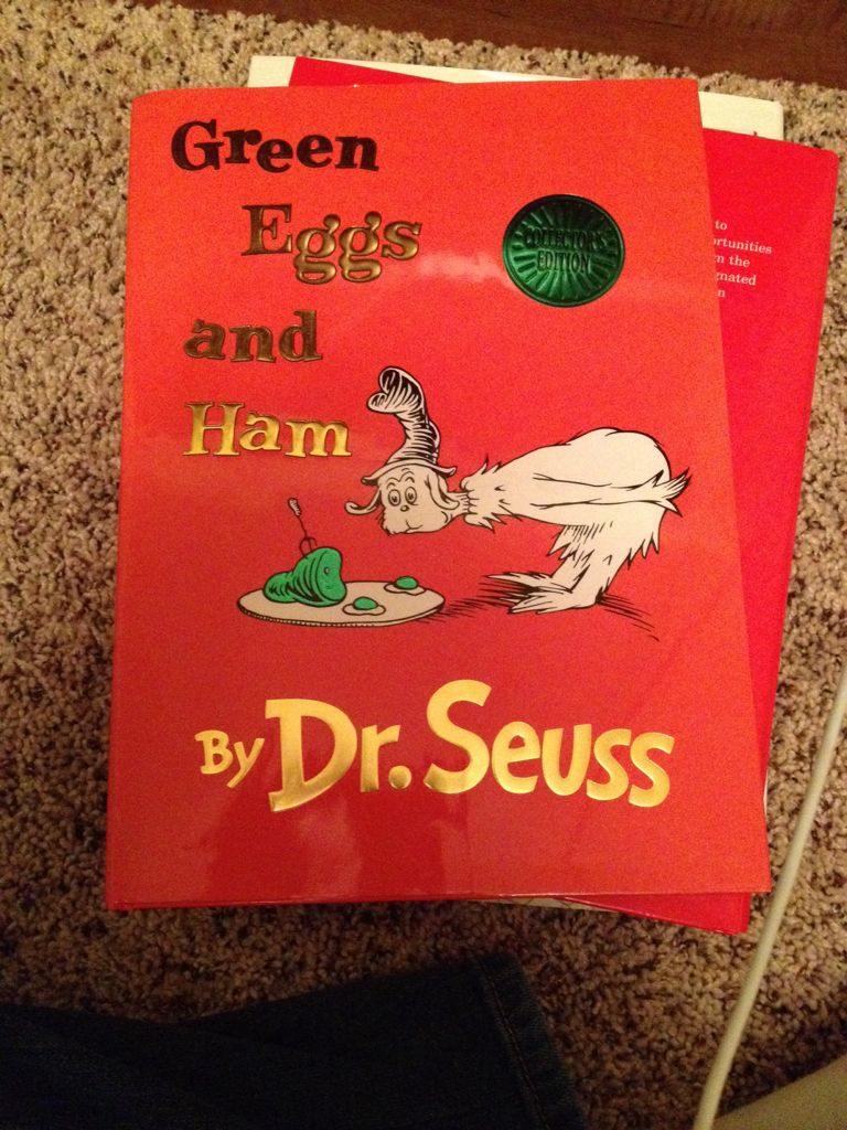 Green Eggs And Ham - Dr. Seuss (Random House - Hardcover) book collectible [Barcode 9780375841651] - Main Image 1