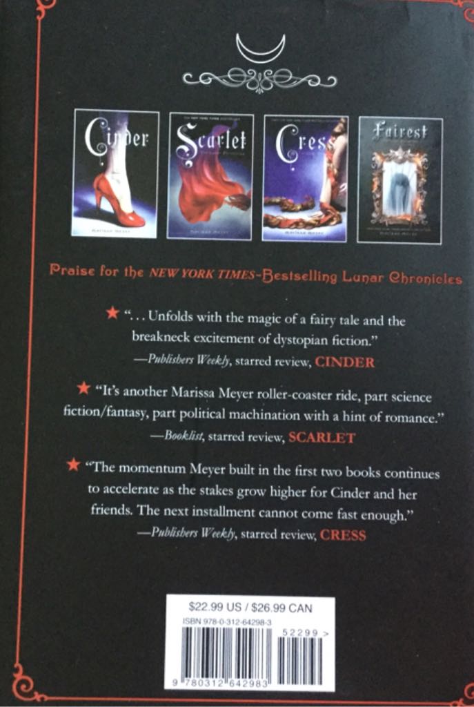 Winter - Marissa Meyer (Feiwel and Friends - Hardcover) book collectible [Barcode 9780312642983] - Main Image 2