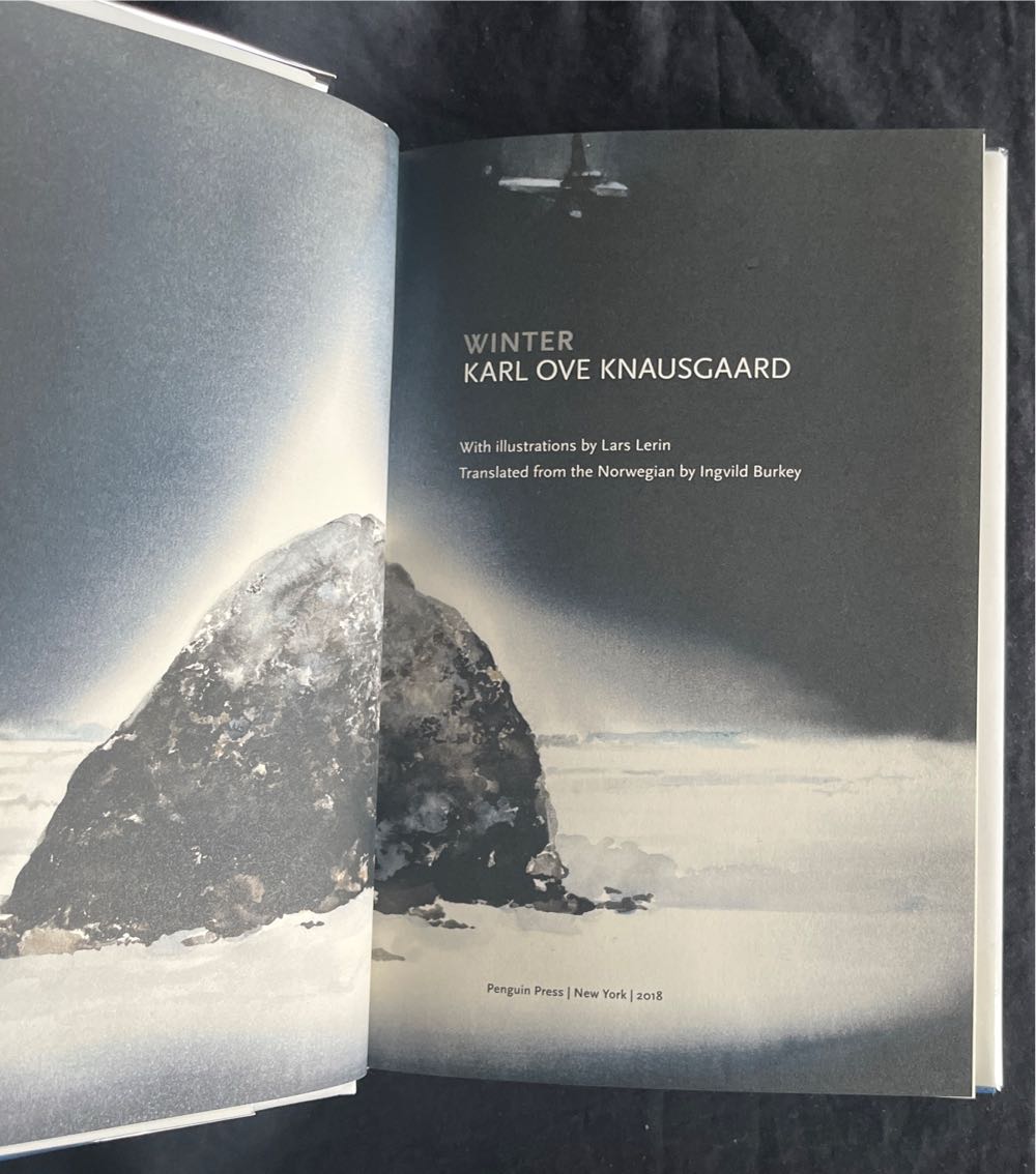 Winter: Letter to an Unborn Daughter - Karl Ove Knausgaard (Penguin Press - Hardcover) book collectible [Barcode 9780399563331] - Main Image 4