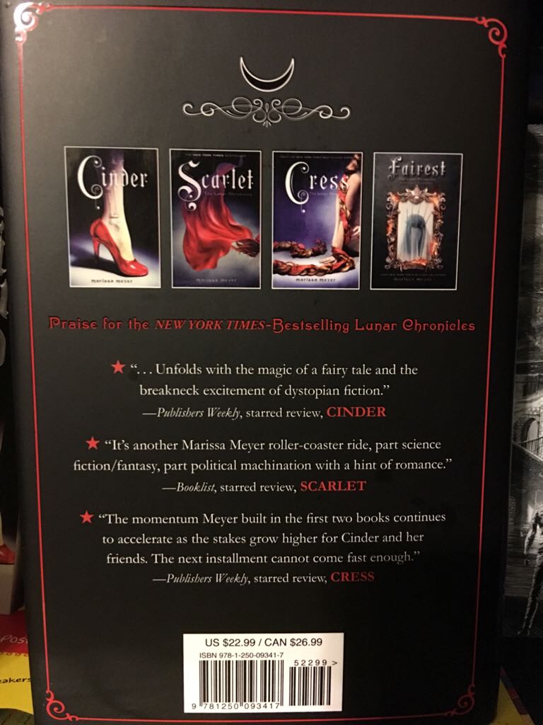 Winter - Marissa Meyer (Feiwel & Friends - Hardcover) book collectible [Barcode 9781250093417] - Main Image 2