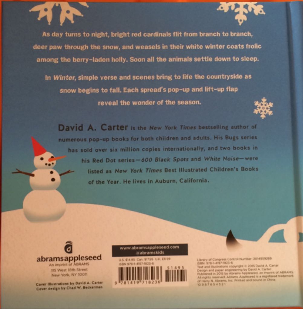 Winter  (Abrams Appleseed - Hardcover) book collectible [Barcode 9781419718236] - Main Image 2