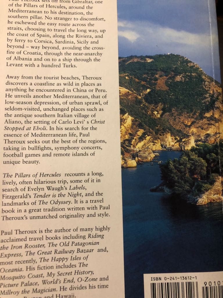 The Pillars Of Hercules - Paul Theroux book collectible [Barcode 9780241136126] - Main Image 2